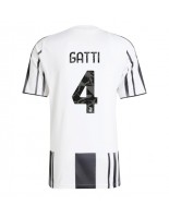 Moške Nogometnih dresov Juventus Federico Gatti #4 Domači 2025-26 Kratki rokavi